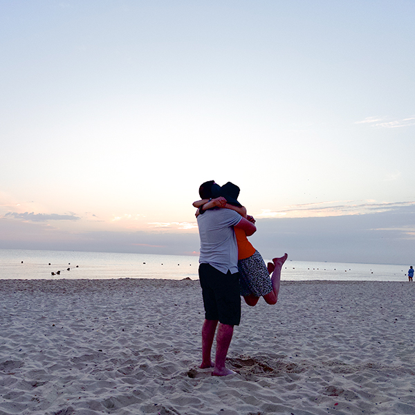 Shaun and Lisa proposal moment