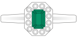 Emeralds Rings