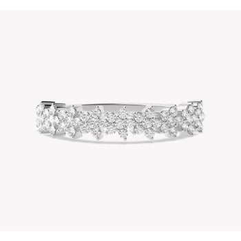 Lab Grown White Gold Eternity Rings