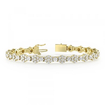 Gold Bracelets Anniversary Gift