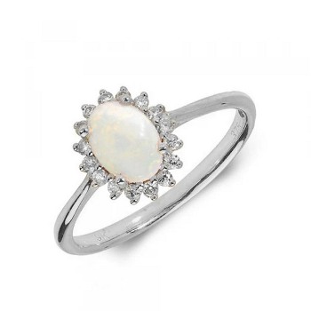 Opal Rings Anniversary Gift